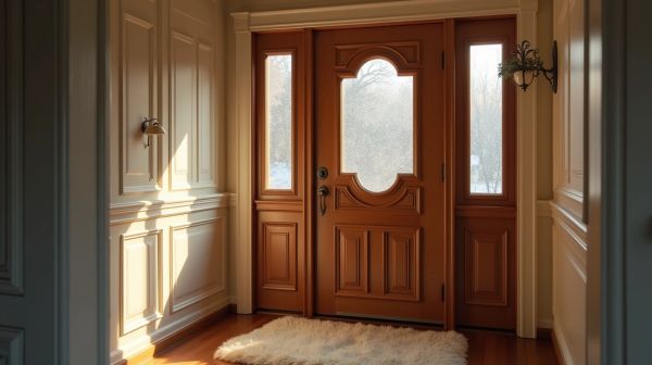 Optimiser l'isolation d'une porte d'entrée contre le froid